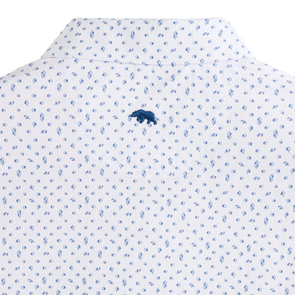 Onward Reserve Twist Printed Performance Polo - Dutch Canal
