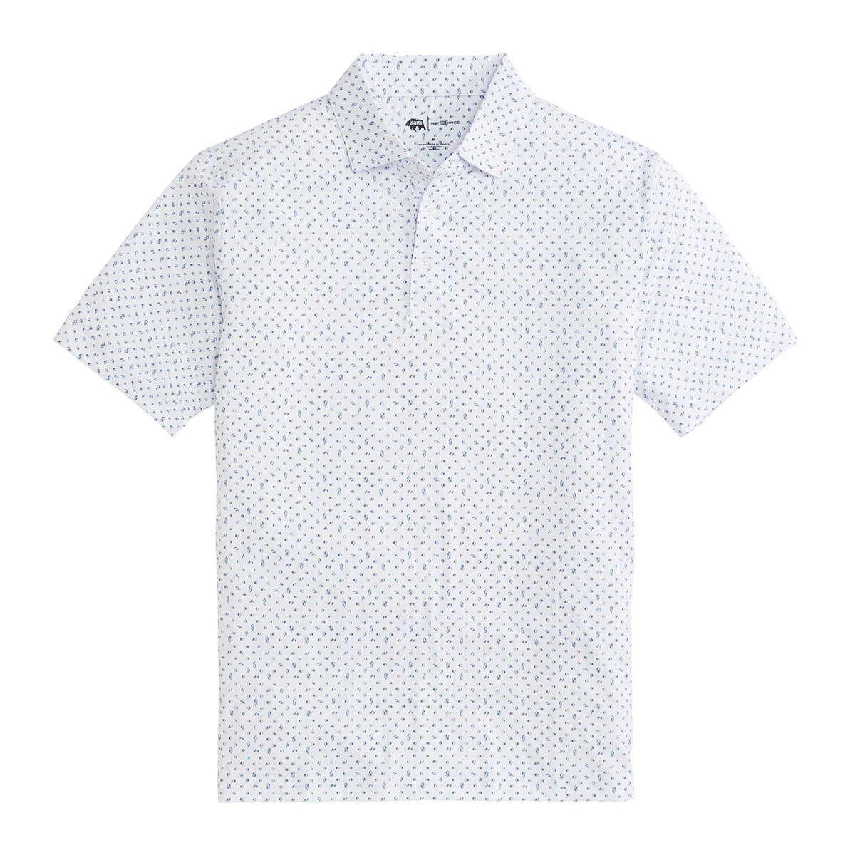 Onward Reserve Twist Printed Performance Polo - Dutch Canal