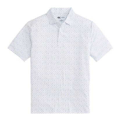 Onward Reserve Twist Printed Performance Polo - Dutch Canal