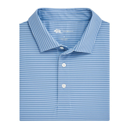 Onward Reserve Scout Stripe Performance Polo - Endless Sky