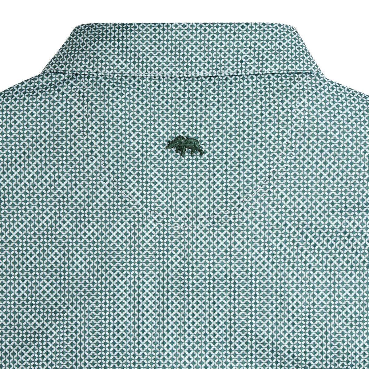 Onward Reserve Scope Printed Performance Polo - Green